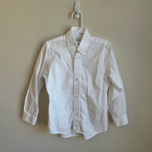 TBBC White Dean’s List Dress Shirt (4T)
